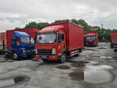 二手4米2厢式货车
