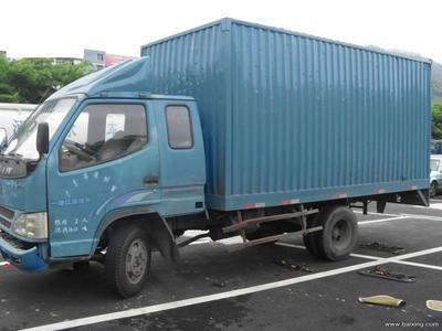 急转解放厢式货车
