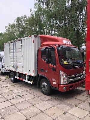 石家庄卖福田4.2米厢式货车4S店地址